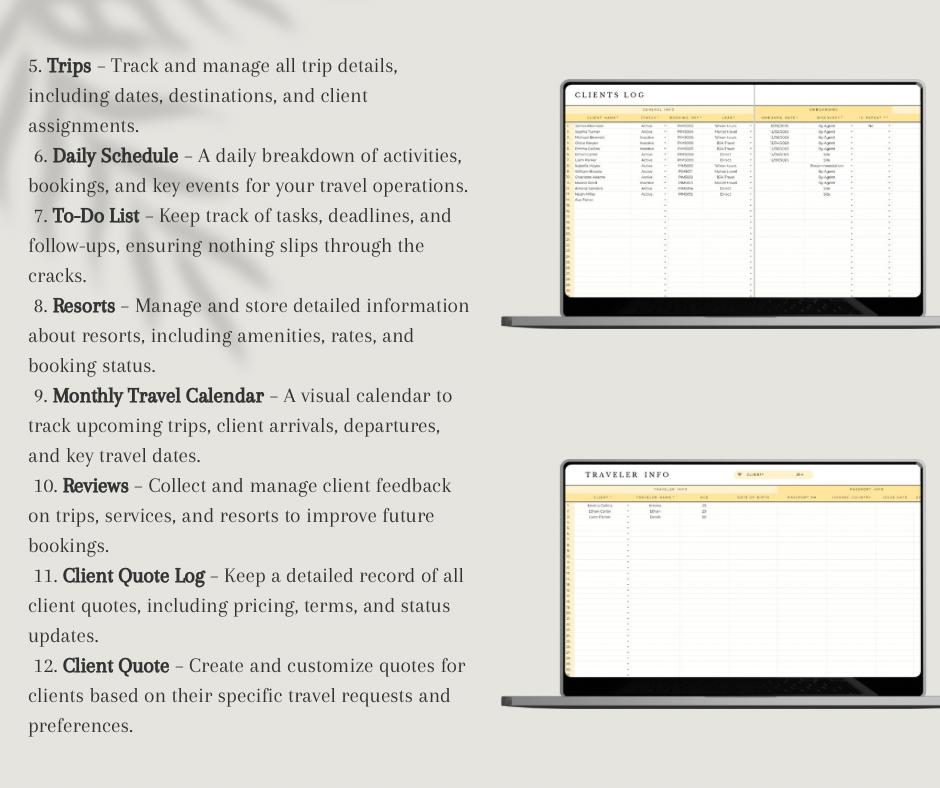 TRAVEL AGENT & DMC PLANNER