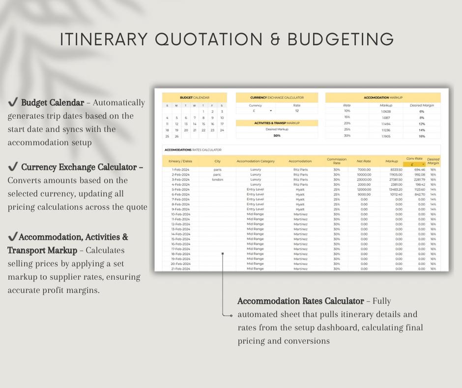 TRAVEL AGENT & DMC PLANNER